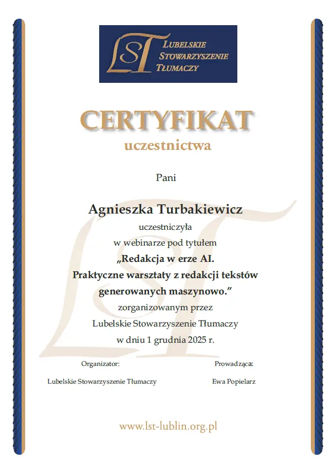 certyfikat-LST